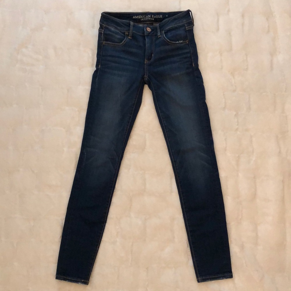 Women’s Dark Blue Super Stretch Jeans